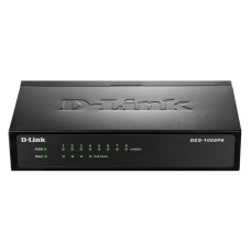 D-Link  8-Port Fast Ethernet PoE Unmanaged Desktop Switch DES-1008PA