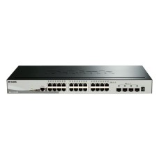 D-Link 28-port Stackable Gigabit Switch including 4 10GbE SFP+ ports DGS-1510-28X