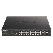 D-Link 18-Port 10/100BASE-TX PoE Unmanaged Switch DES-1018MPV2