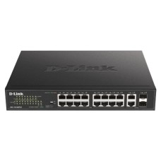 D-Link 18-Port 10/100BASE-TX PoE Unmanaged Switch DES-1018MPV2