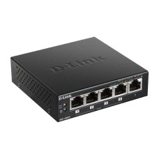 D-Link 5-Port Desktop Gigabit PoE+ Switch DGS-1005P